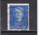 Timbre Pays Bas / Oblitr / 1949 / Y&T N515 / Reine Juliana.