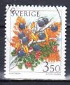 SUEDE - 1996 - Fruits - Yvert 1913 Oblitr
