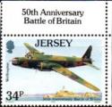 Jersey 1990 - Histoire de l'aviation : Vickers Wellington - YT 521 / SG 533 **