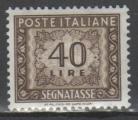 Italie 1966 - Timbre taxe 40 L.