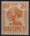 Dahomey 1941 - Timbre-taxe/Due stamp: statuette indigne - YT T 27 ** 