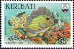Kiribati Poste N** Yv:130/133