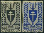 France,Cameroun : n 257 et 258 x (anne 1941)