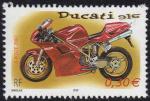 nY&T : 3516 - Moto Ducati 916 - Cachet rond