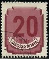 Hungra 1946-50.- Cifra. Y&T 175. Scott J194C. Michel P181Y