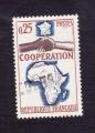 FRANCE N 1432 OBLITERE COOPERATION AFRIQUE MAGADASCAR