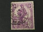 Malte 1922 - Y&T 87 obl.