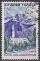 FRANCE - 1960 - Yt n 1241 - Ob - Eglise de Cilaos Runion