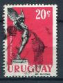 Timbre de l'URUGUAY  PA  1960 - 61  Obl  N 195   Y&T   