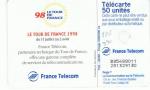 TELECARTE F 895 970 TOUR DE FRANCE 98