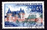 FR34 - Yvert n 1313 - 1961 - Sully sur Loire, patrimoine mondial UNESCO