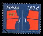Pologne Yvert N2466 Oblitr 1979 Concours international violon