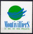 Autocollant  Ville  MONTIVILLIERS  ( le Havre)