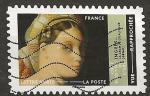 Anne 2022 timbres  issu de la srie Chefs d'oeuvre de l'Ar Ingres Rf 1