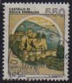 Italie/Italy 1984 - Chteau/Castle: roc Sinibalda (Latium), obl- YT 1603 