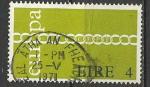 Irlande 1971; Y&T n 267; 4p Europa, noir & vert-jaune