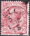Italie - 1906 - Yt n 77 - Ob - Victor Emmanuel III 0,10c rose