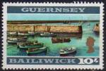 Guernesey 1969 - Srie courante: Port d'Aurigny/Alderney harbour- YT 17/SG 27 **