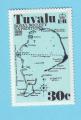 TUVALU EXPEDITIONS CARTE 1977 / MNH**