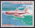 Timbre PA neuf ** n 113(Yvert) Madagascar 1970 - Aviation, Boeing 737
