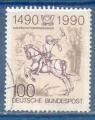 Allemagne N1277 Relations postales internationales - cavalier de poste oblitr