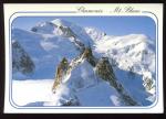 CPM neuve CHAMONIX MONT BLANC L'Aiguille du Midi le Massif du Mont Blanc