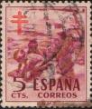 Espagne Poste Obl Yv: 824 (cachet rond) Mi:55