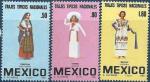1981 MEXIQUE 927-29** Costumes