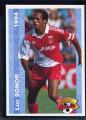 Carte PANINI Football N 99  1994 L. SONOR Monaco Dfenseur fiche au dos