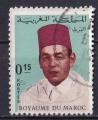 MAROC - 1968 - Roi Hassan II -  Yvert 538 oblitr