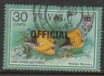Tuvalu "1981"  Scott No. O11  (O)  "Poste officielle"