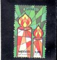 Mexique neuf** n 1023 Nol : bougies de Nol ME19175