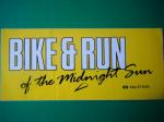 BIKE & RUN OF THE MIDNIGHT SUN  autocollant publicitaire Cyclisme sport
