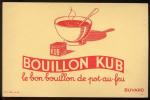 BUVARD Publicit Bouillon KUB Le Bon Bouillon de Pot au Feu