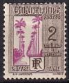 guadeloupe - taxe n 25  neuf* - 1928