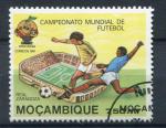 Timbre Rpublique du MOZAMBIQUE 1981  Obl  N 786  Y&T  Football