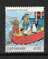 Danemark  N 1302  l'ourson Rasmus Klump et ses amis sur le bateau 2002