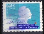 Timbre FRANCE 2007 - YT 4077 - ASSOCIATION DES MAIRES DE FRANCE - MARIANNE
