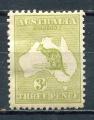 TIMBRE AUSTRALIE  1912 - 19   Neuf *  N 5 a   Y&T 