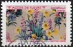 Adh N 1999 - Motifs de fleurs  Jacinthes et Crocus - Cachet rond