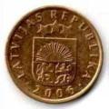Lettonie 2006 - Pice/Coin 5 santimi  - circule mais propre