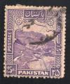 Pakistan 1948 Oblitr rond Used Stamp Passe Dfil ou Col de Khyber