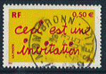 France 2004 - Y&T 3636 - oblitr - ceci est une invitation