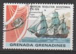GRENADINES N 163 o Y&T 1976 Bicentenaire de la rvolution amricaine (bateau)