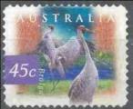 Australie 1997 - Oiseaux des marais, auto-collant, 4 Val. - YT 1592-95 