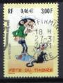 France 2001 - YT 3370 - fte du timbre : Gaston Lagaffe - OB Ronde