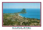 CALPE (Espagne, Alicante) - Vue panoramique avec le Pen de Ifach. 