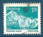 Pologne N2460 Salines de Wieliczka - cristaux de sel oblitr