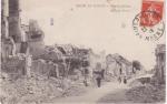 76) CPA 14-18 / Reims (51) / Rue de Btheny / Bombardement.