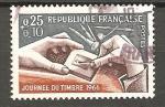  FRANCE 1966  Y T N 1477  Oblitr